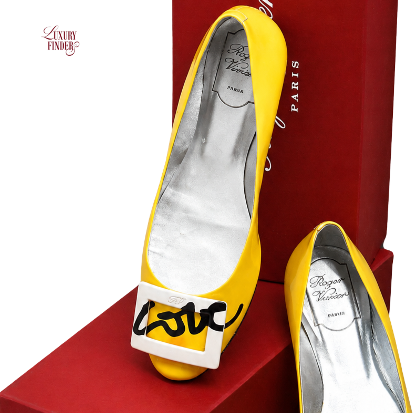 Roger Vivier Gommette LOVE Ballet Flats