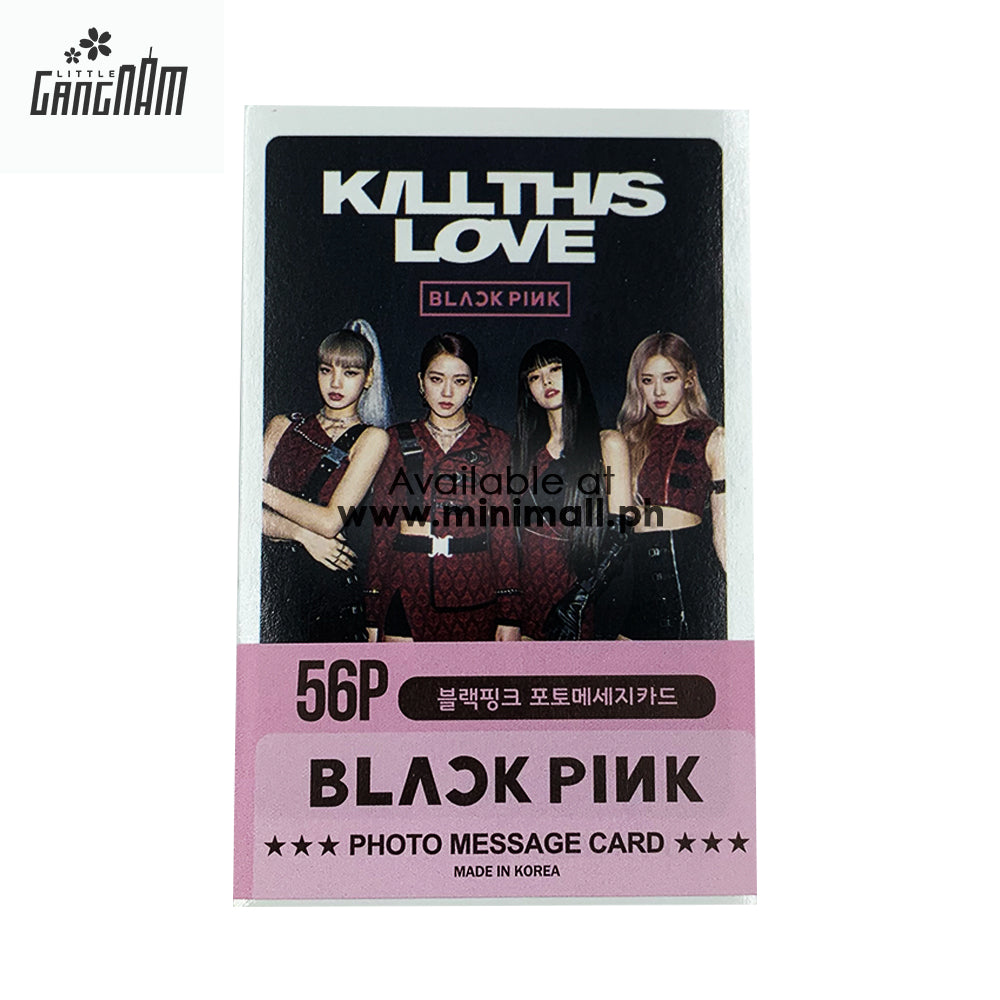 BLACKPINK - PHOTO MESSAGE CARD