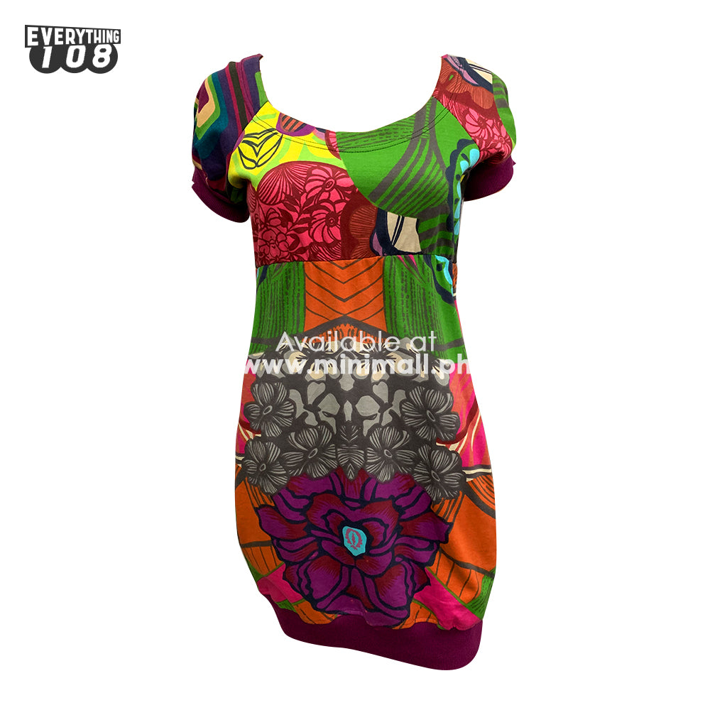 DESIGUAL PRINTED DRESS