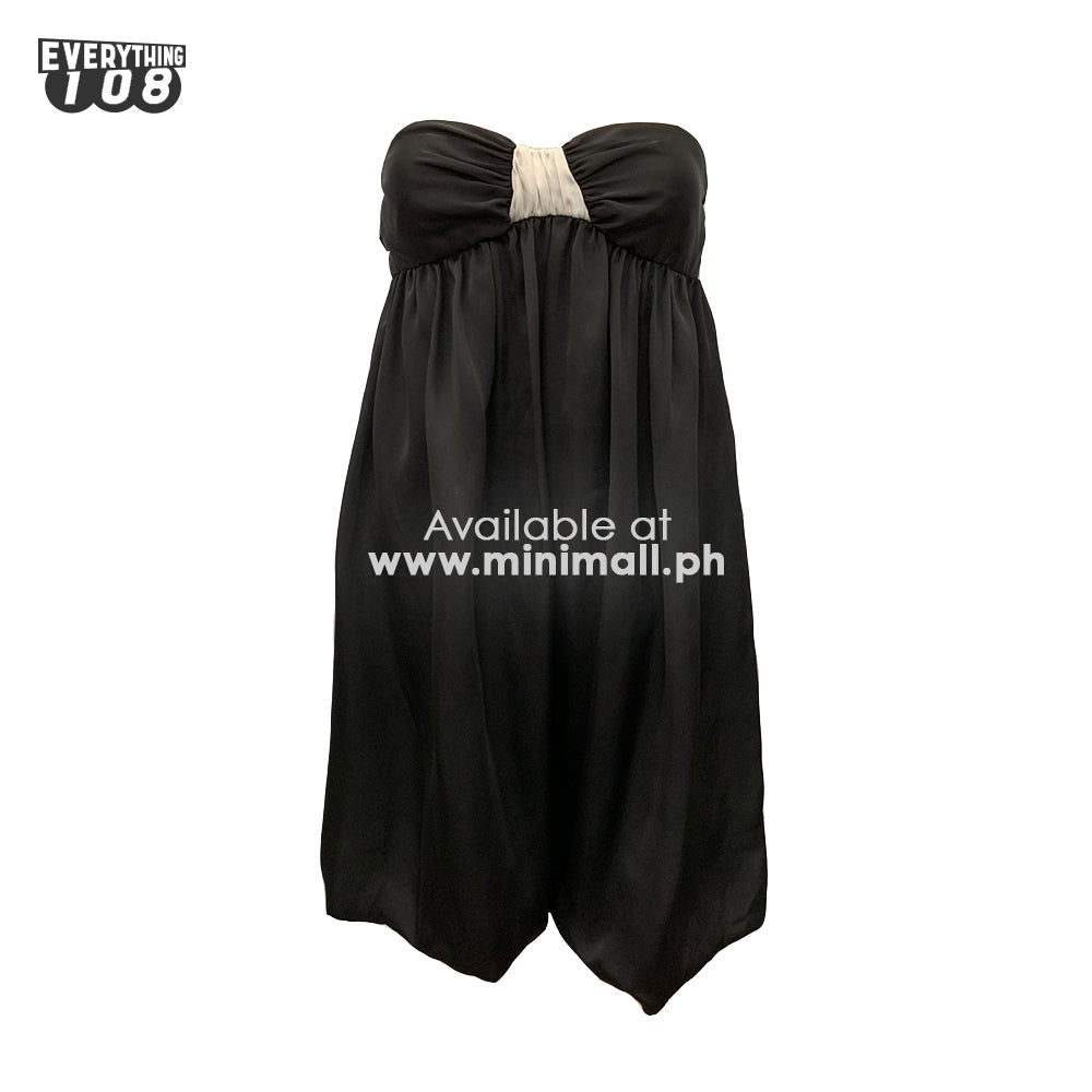 BLACK TUBE DRESS