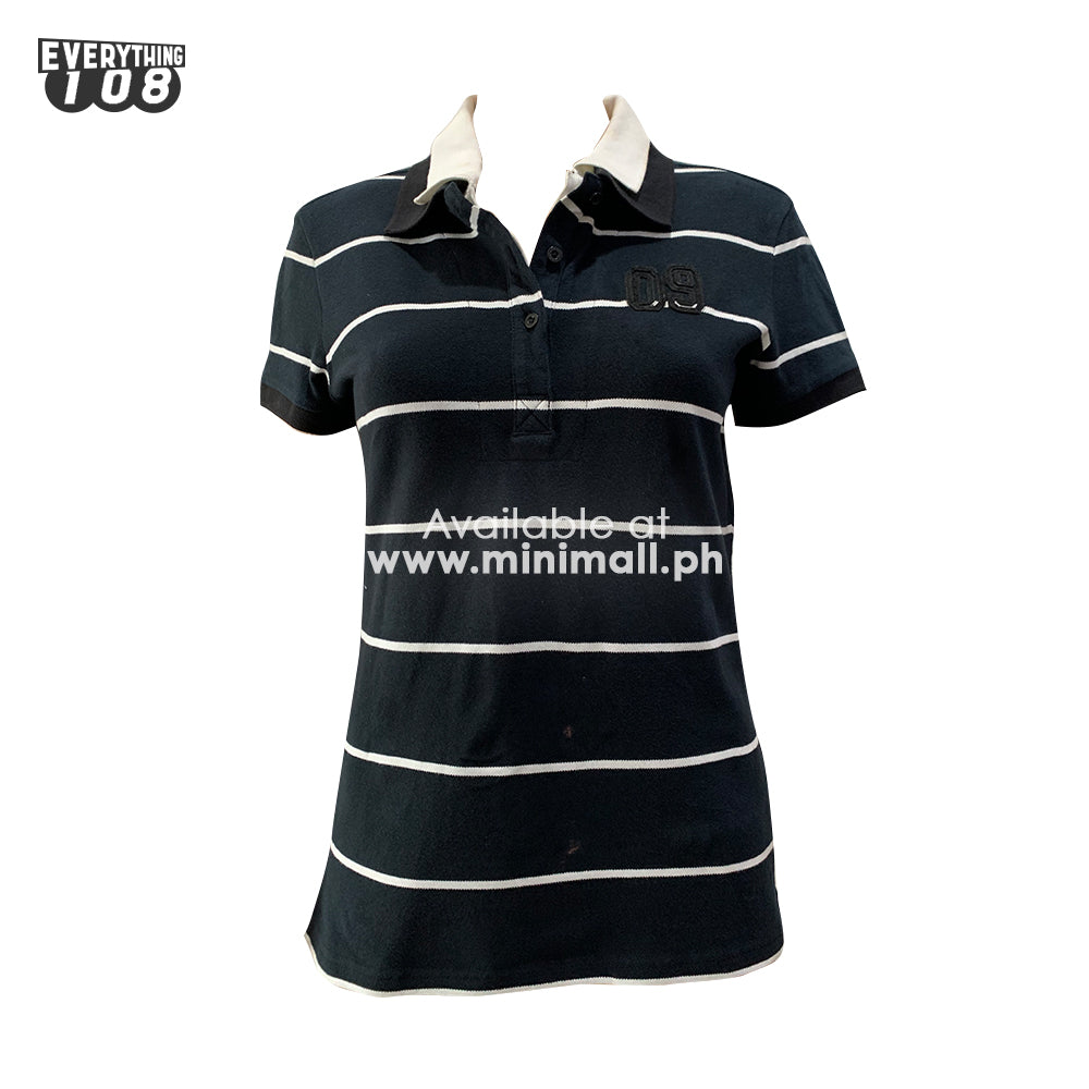 DOUBLE COLLAR STRIPED POLO