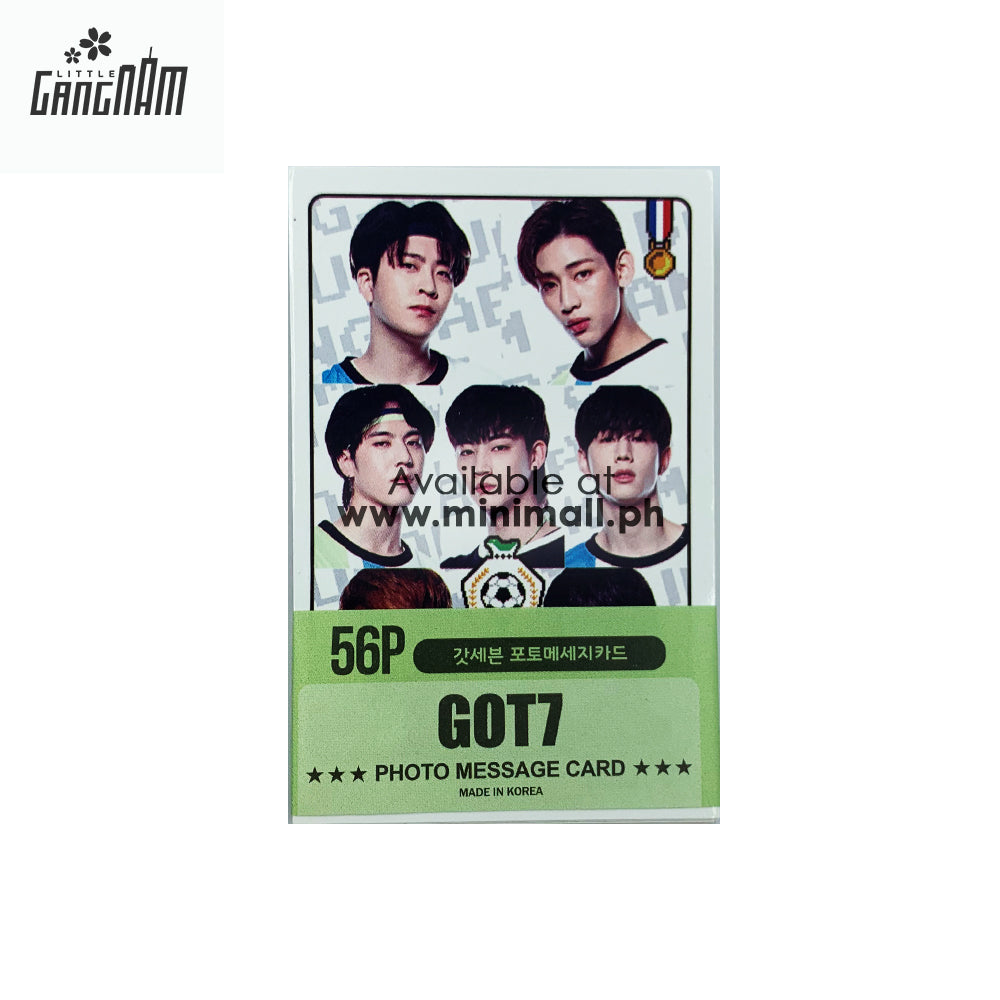 GOT7 - PHOTO MESSAGE CARD