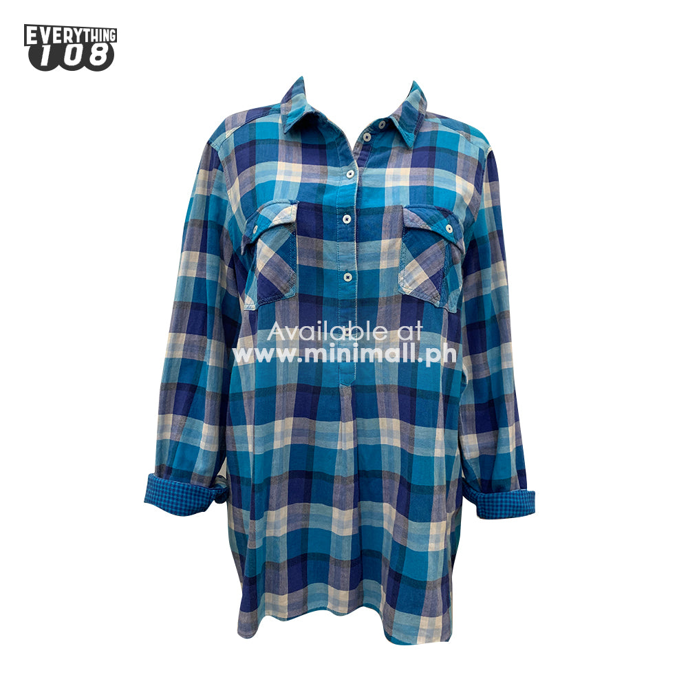 M&S PLAID FLANNEL