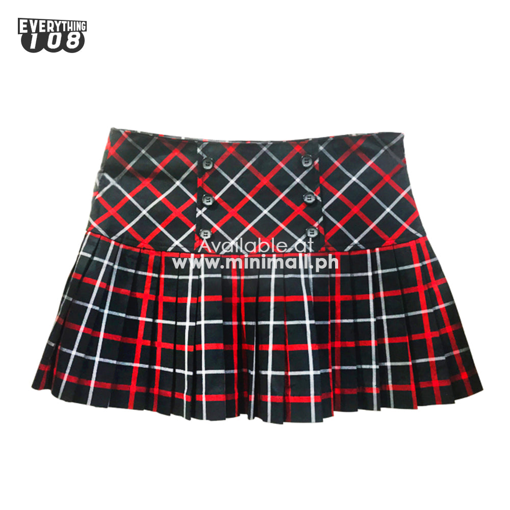 METERS/BONWE PLAID SKIRT