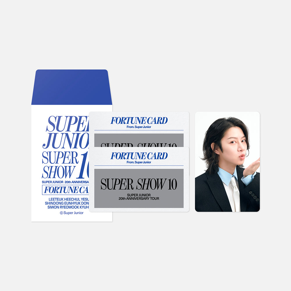 SUPER JUNIOR - FORTUNE SCRATCH CARD SET