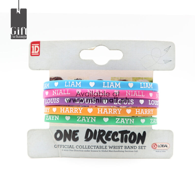 ONE DIRECTION: WRISTBAND SET