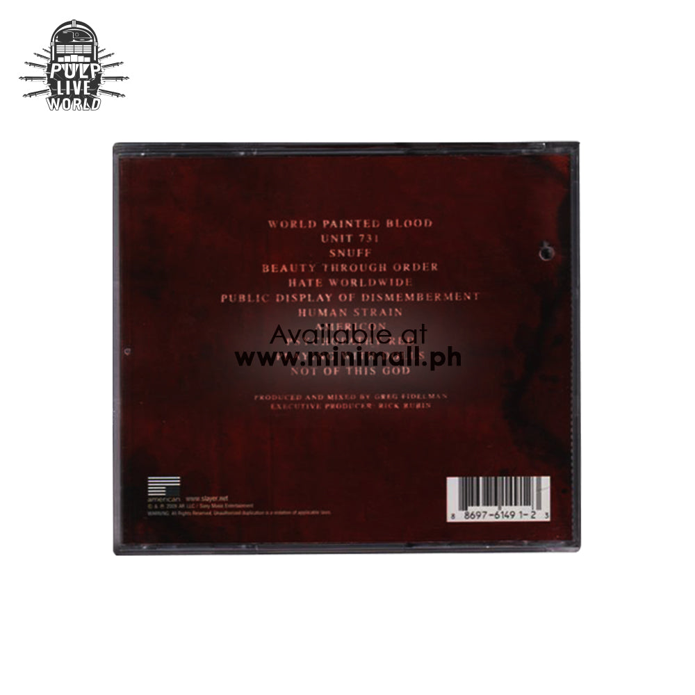 SLAYER - WORLD PAINTED BLOOD