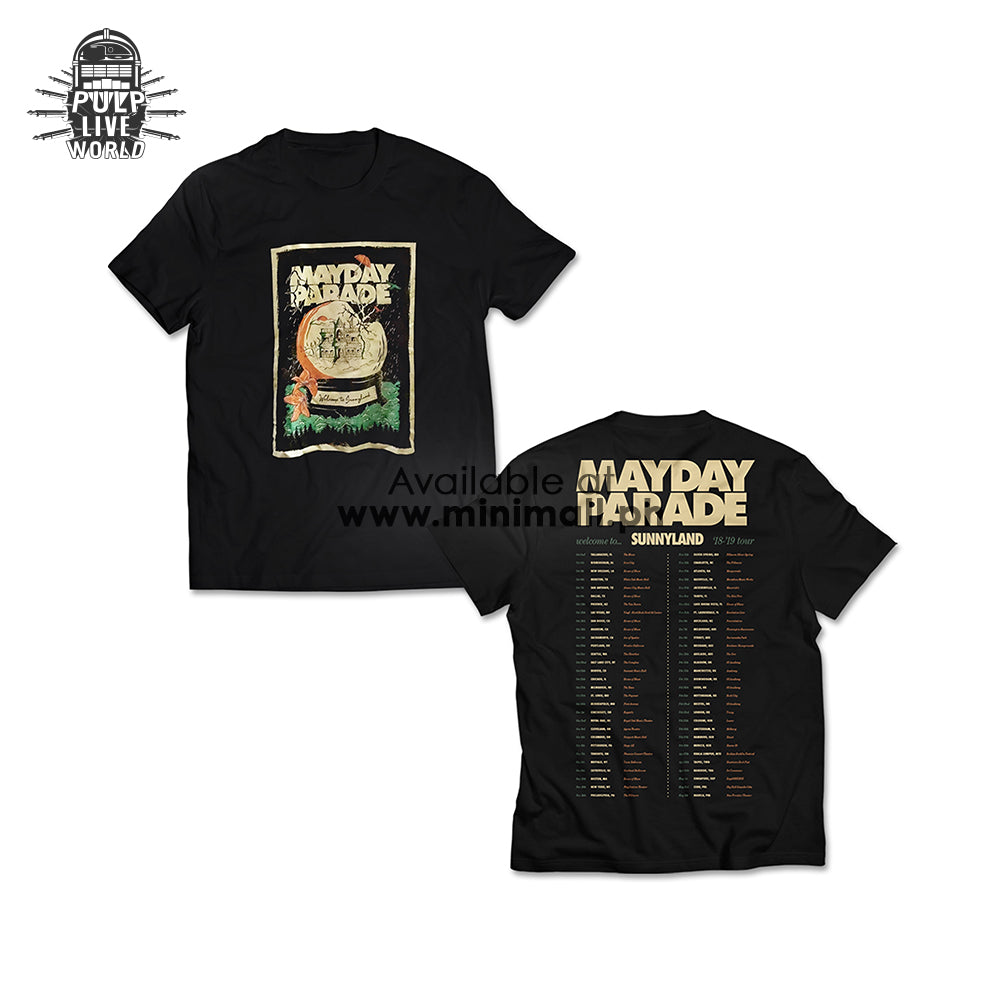 MAYDAY PARADE: WELCOME TO SUNNYLAND TOUR SHRIT