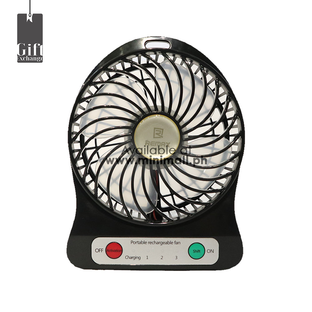 REMAX: PORTABLE USB RECHARGEABLE MINI FAN 3