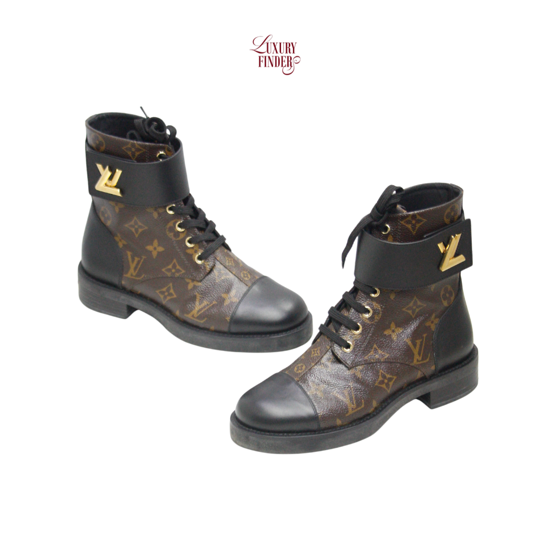 Louis Vuitton Wonderland Flat Ranger Boots