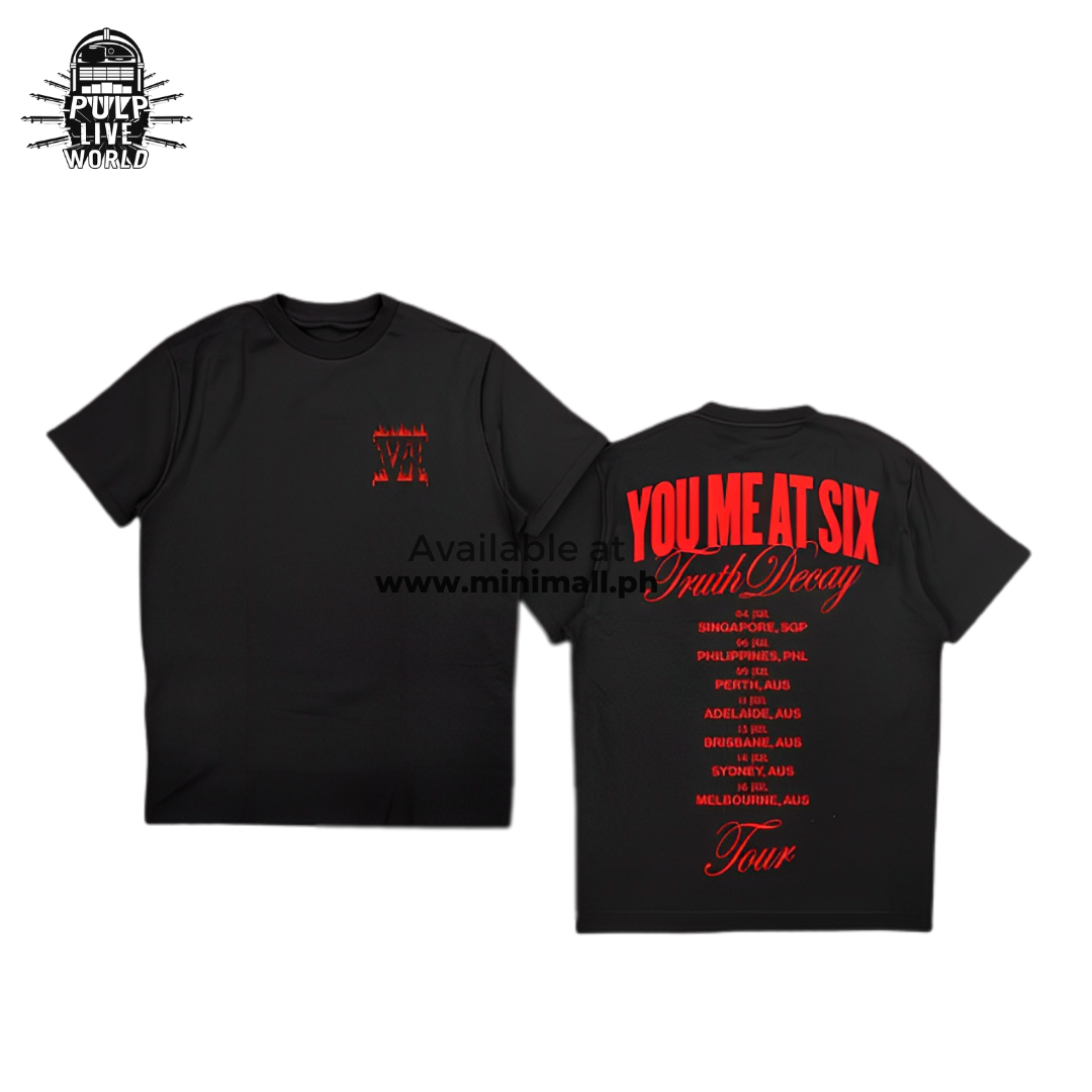 YOU ME AT SIX: TOUR SHIRT 2023