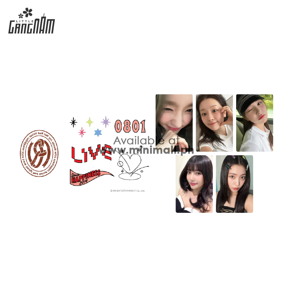 RED VELVET - AR TATTOO STICKER SET