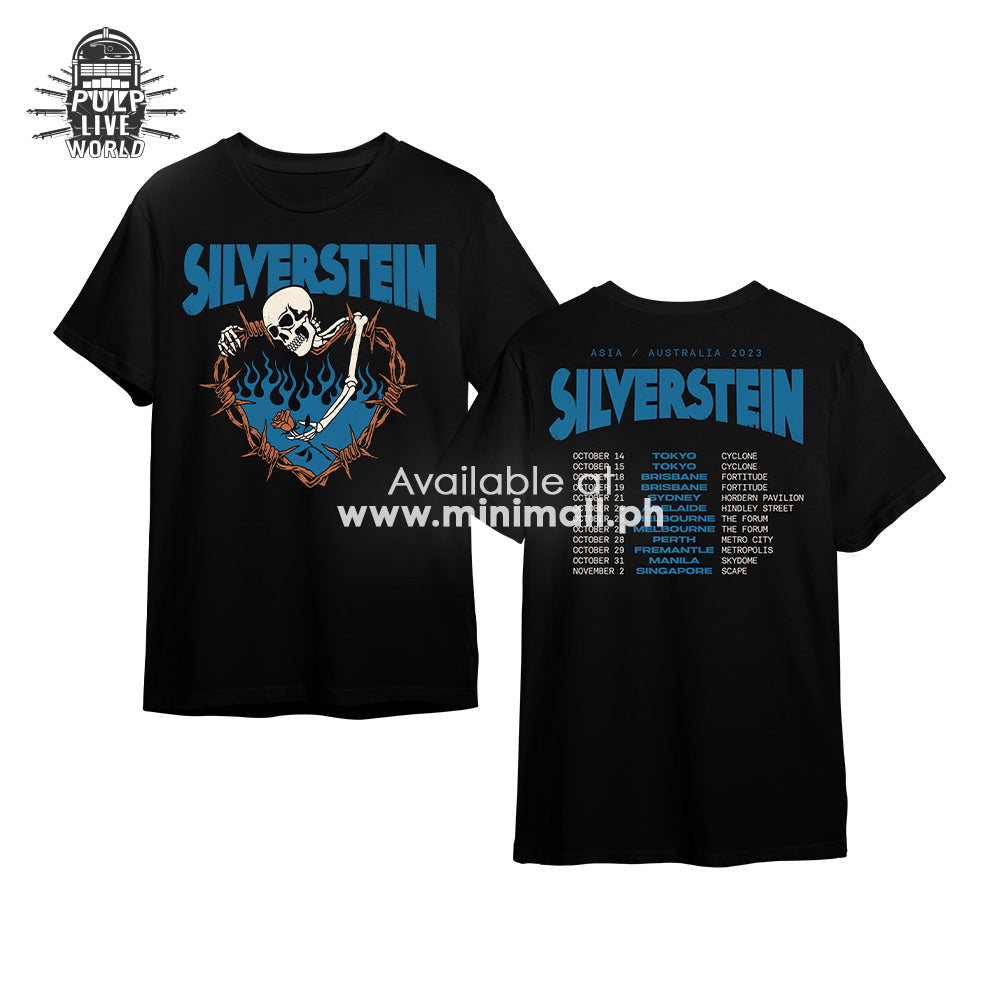 SILVERSTEIN: BARBED WIRE TOUR TEE