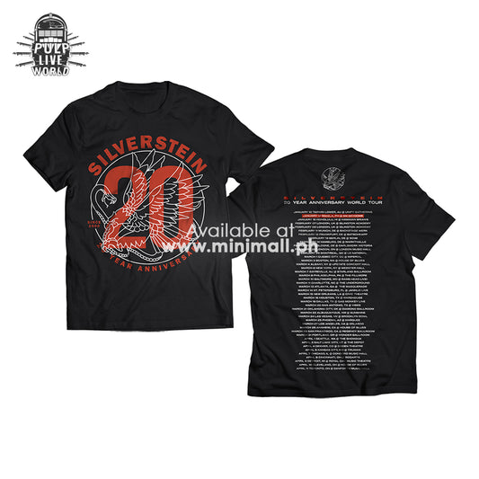 SILVERSTEIN: 20TH ANNIVERSARY TOUR SHIRT