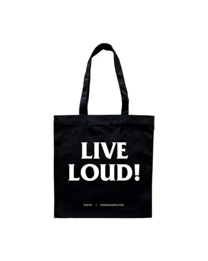 LIVE LOUD!: Tote Bag