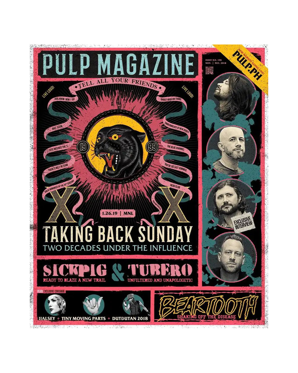 PULP MAGAZINE ISSUE #198 [NOV-DEC 2018]