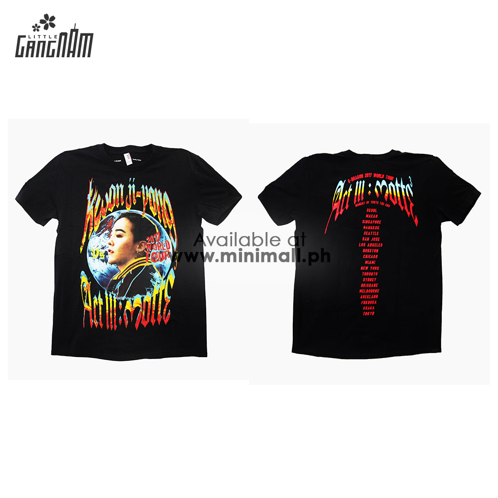 BIGBANG G-DRAGON - TOUR SHIRT