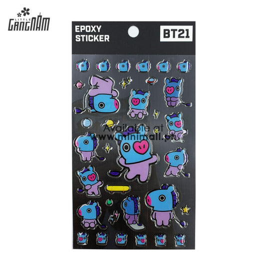 BTS - BT21 EPOXY STICKER