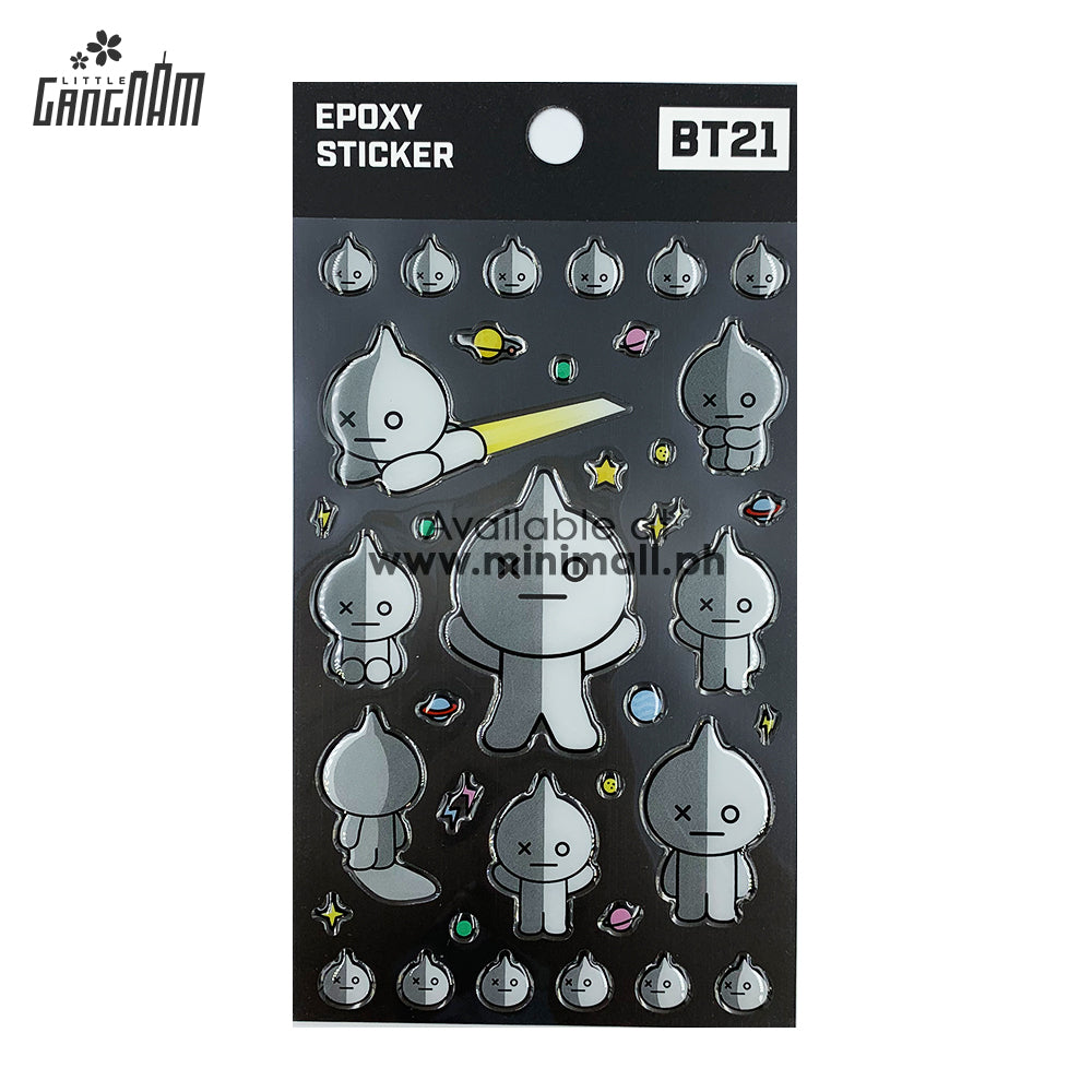 BTS - BT21 EPOXY STICKER