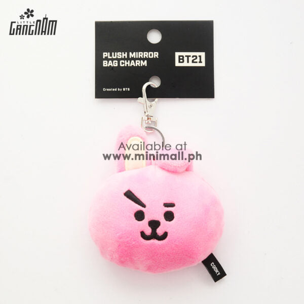 BTS - BT21 PLUSH MIRROR BAG CHARM