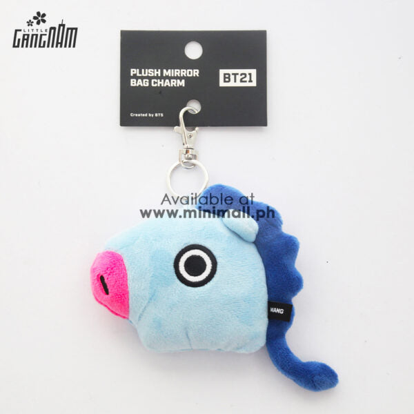 BTS - BT21 PLUSH MIRROR BAG CHARM