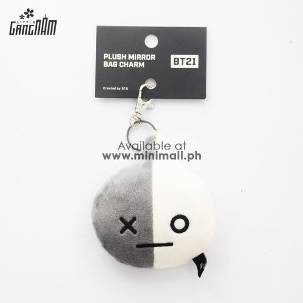 BTS - BT21 PLUSH MIRROR BAG CHARM