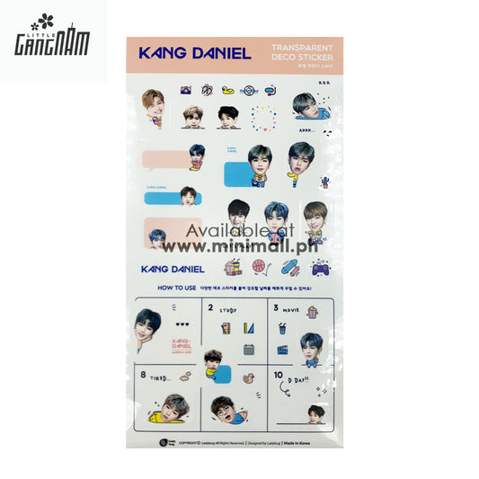 KANG DANIEL - TRANSPARENT DECO STICKER