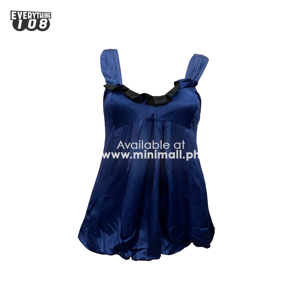 MNG BLUE SILK NIGHTIES