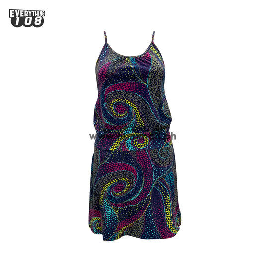 MOSSIMO SUPPLY CO. SLEEVELESS PRINTED DRESS