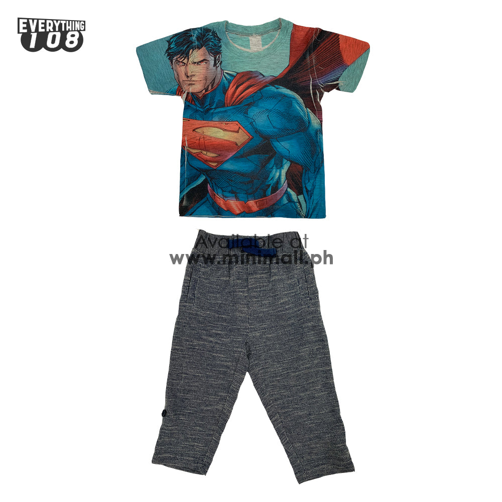 SUPERMAN SHIRT + PANTS