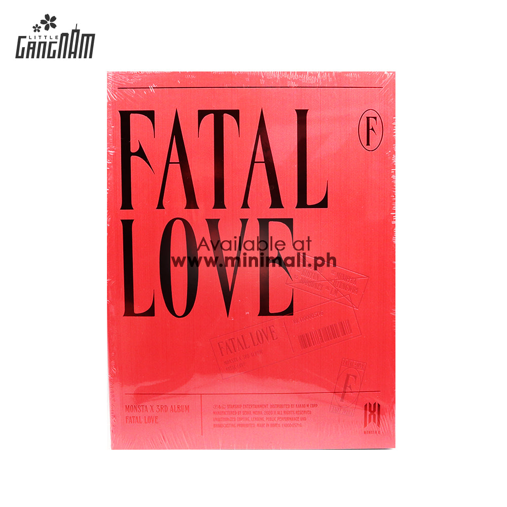 MONSTA X - FATAL LOVE [VOL 3]