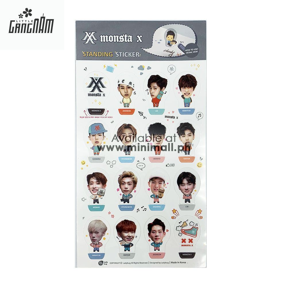 MONSTA X - STANDING STICKER