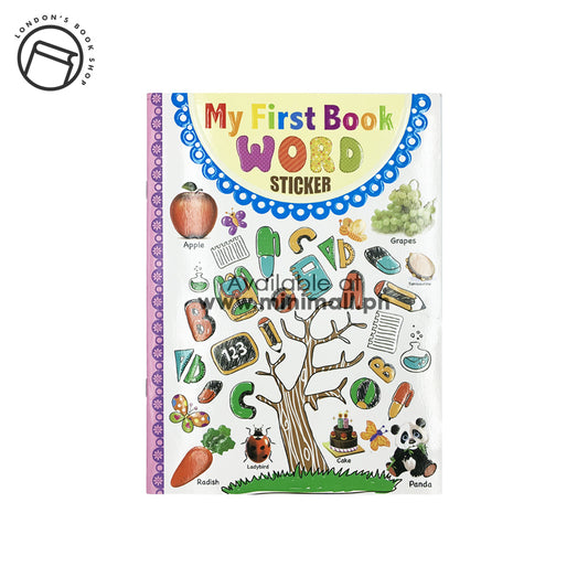 MY FIRST BOOK WORD STICKER