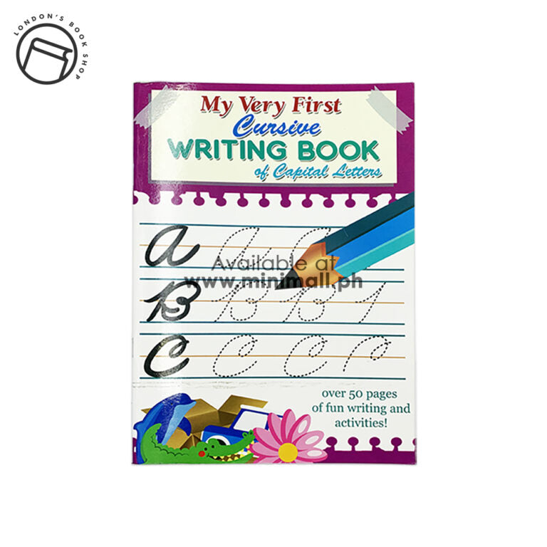 NEW MY VERY FIRST CURSIVE WRITING BOOK OF CAPITAL LETTERS