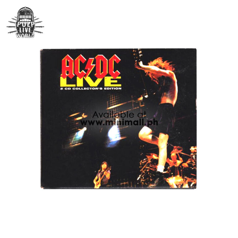 AC/DC: LIVE 2 CD COLLECTOR'S EDITION – Mini Mall PH Store