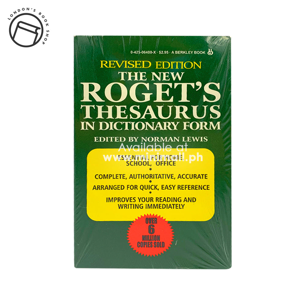 THE NEW ROGET’S THESAURUS IN DICTIONARY FORM (REVISED EDITION)