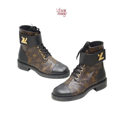 Louis Vuitton Wonderland Flat Ranger Boots