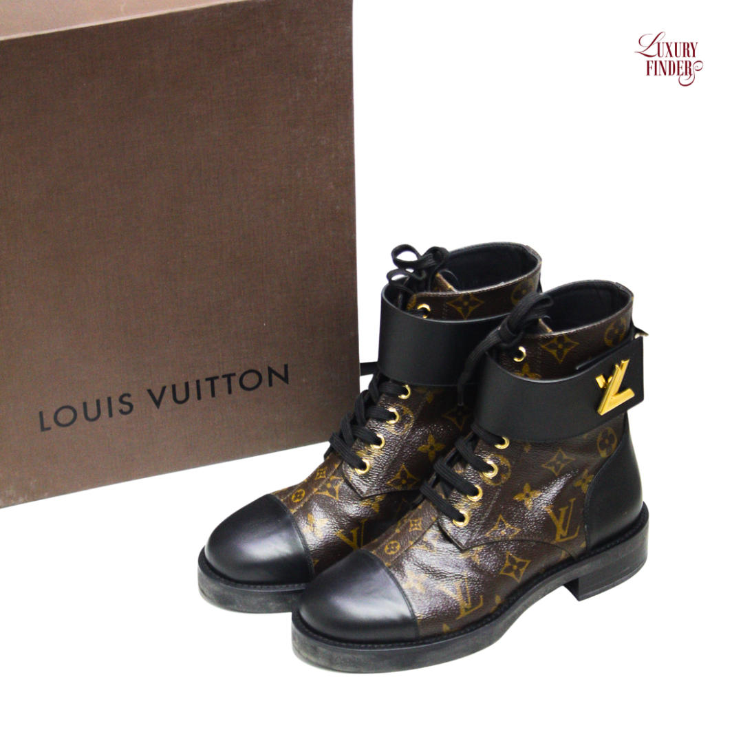 Louis Vuitton Wonderland Flat Ranger Boots