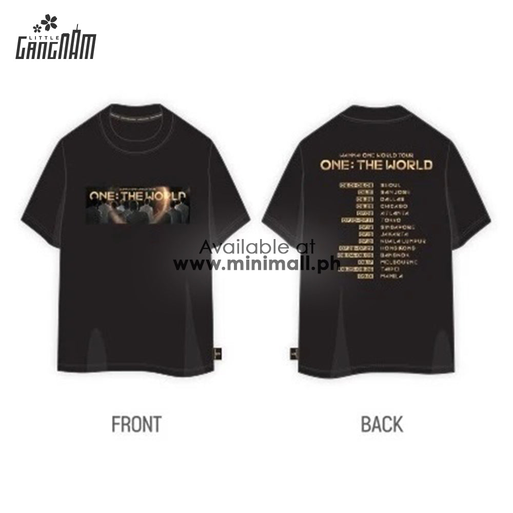 WANNA ONE - TOUR SHIRT [BLACK] – Mini Mall PH Store