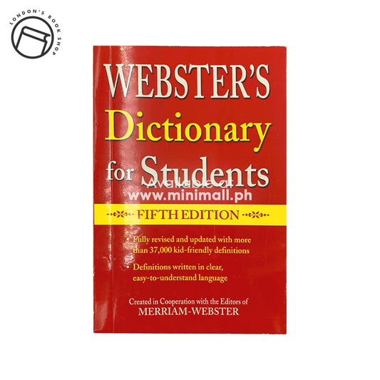 WEBSTER'S DICTIONARY FOR STUDENTS (FIFTH EDITION)