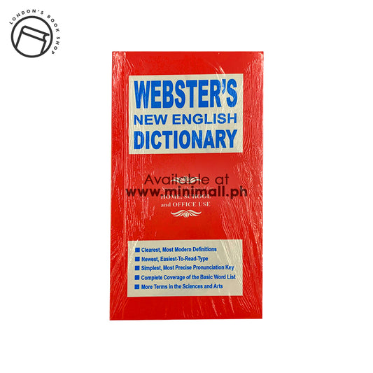 WEBSTER’S NEW ENGLISH DICTIONARY