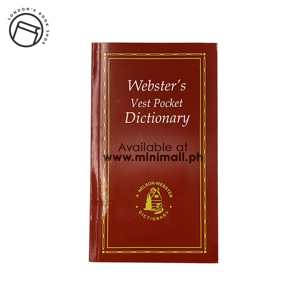 WEBSTER’S VEST POCKET DICTIONARY