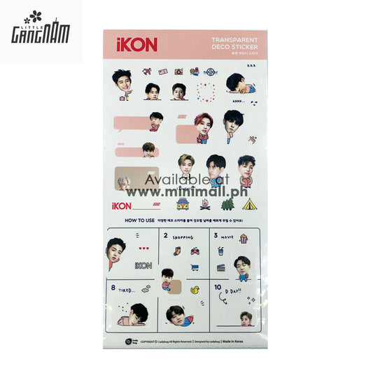 IKON - TRANSPARENT DECO STICKER