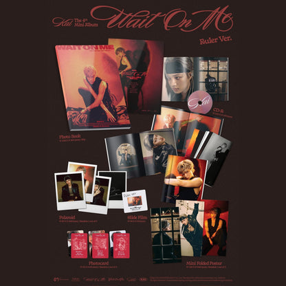 EXO KAI - [WAIT ON ME] 4TH MINI ALBUM (RANDOM PHOTO BOOK VER. ) WITH MANILA POB.