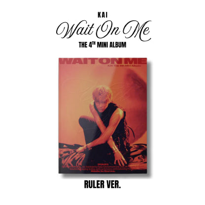 EXO KAI - [WAIT ON ME] 4TH MINI ALBUM (RANDOM PHOTO BOOK VER. ) WITH MANILA POB.