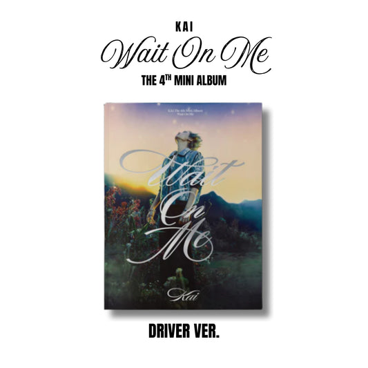 EXO KAI - [WAIT ON ME] 4TH MINI ALBUM (RANDOM PHOTO BOOK VER. ) WITH MANILA POB.