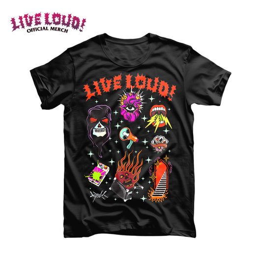 LIVE LOUD!: T-Shirt B