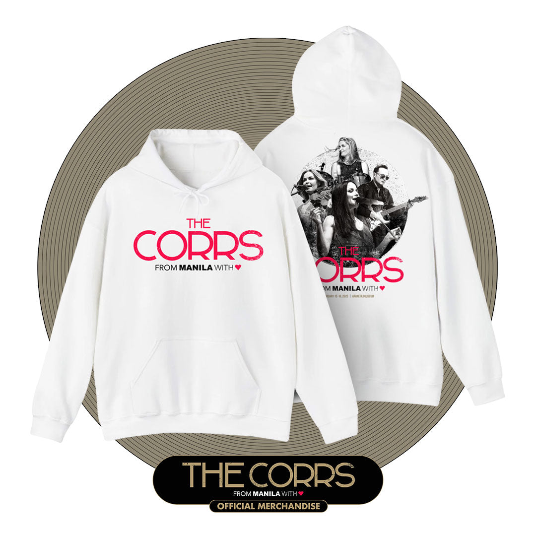 THE CORRS: White Hoodie